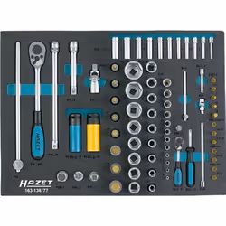 HAZET Assistent Acier Noir, Bleu