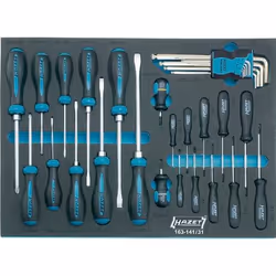 HAZET Assistent Acier Noir, Bleu