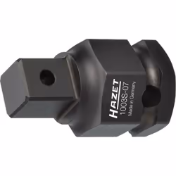 Six pans extérieurs Entraînement 24 mm – Carré extérieur sortie 1 ⁄ 2 ″ (12,5 mm) Avec alésage pour goupille de sécurité ou r ...