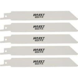 HAZET 9034P-R/5 Lame de scie sauteuse, à chantourner et sabre Lames de scie sabre Bimétal 5 pièce(s)