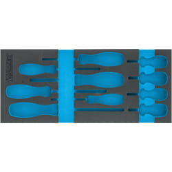 Hazet - Garniture en mousse souple bimatière 163-516L ∙ l x l : 392 mm x 172 mm