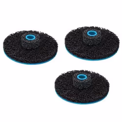 HAZET 4960F-0160/3, Disque abrasif, Toutes marques, Noir, 16 cm, 3 pièce(s)