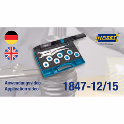 HAZET 1847-12/15 accessoire d'outil multifonction - Vue supplémentaire 3