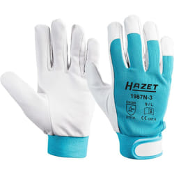 Hazet - Gants de travail · cuir véritable 1987N-3