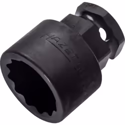 La manœuvre par adaptateur à chocs par ex. HAZET 1003S-1 ou clé à douille Ouverture de clé 24 mm permet une transmission de f ...
