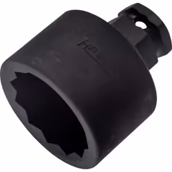 La manœuvre par adaptateur à chocs par ex. HAZET 1003S-1 ou clé à douille Ouverture de clé 24 mm permet une transmission de f ...