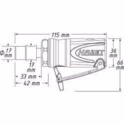 HAZET 9032M-1 perceuse - Vue supplémentaire 6