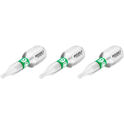 Embout-tournevis (bit) 2223N-T6/3 ∙ Hexagone massif 1/4 pouce (6,3 mm) ∙ Profil torx® intérieur ∙ 3 pièces ∙ Taille T6