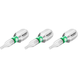 Embout-tournevis (bit) 2223N-T7/3 ∙ Hexagone massif 1/4 pouce (6,3 mm) ∙ Profil torx® intérieur ∙ 3 pièces ∙ Taille T7