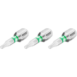 Embout-tournevis (bit) 2223N-T8/3 ∙ Hexagone massif 1/4 pouce (6,3 mm) ∙ Profil torx® intérieur ∙ 3 pièces ∙ Taille T8