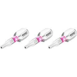 Embout-tournevis (bit) 2223N-T9H/3 ∙ Hexagone massif 1/4 pouce (6,3 mm) ∙ Profil torx® « tamper résistant » ∙ 3 pièces ∙ Taille T9H