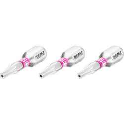 Embout-tournevis (bit) 2223N-T10H/3 ∙ Hexagone massif 1/4 pouce (6,3 mm) ∙ Profil TORX® « tamper résistant » ∙ 3 pièces ∙ Taille T10H