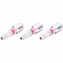 Entraînement à 6 pans ISO 1173 C6,3 (1/4″) Entraînement : Hexagone massif 1/4 pouce (6,3 mm) Sortie : Profil TORX® « tamper r ...