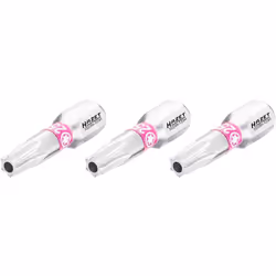 Entraînement à 6 pans ISO 1173 C6,3 (1/4″) Entraînement : Hexagone massif 1/4 pouce (6,3 mm) Sortie : Profil TORX® « tamper r ...