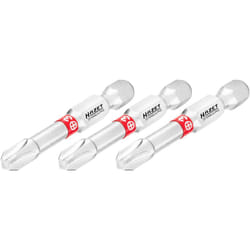 Embout-tournevis (bit) 2215NSLG-PH3/3 ∙ Hexagone massif 1/4 pouce (6,3 mm) ∙ Profil Phillips ph ∙ 3 pièces ∙ Taille PH3