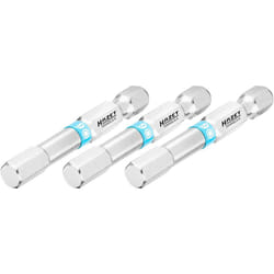 Embout-tournevis (bit) 2204NSLG-6/3 ∙ Hexagone massif 1/4 pouce (6,3 mm) ∙ Profil à 6 pans intérieurs ∙ 3 pièces ∙ Taille 6 mm