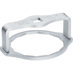 Hazet - Clé pour filtres à huile 2169-14 ∙ Carré creux 1/2 pouce (12,5 mm) ∙ Profil à 14 pans extérieurs ∙ Taille 73 mm