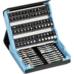 2200SC-3 Jeu d'embouts 96 pièces vis à fente, cruciforme Phillips, vis Pozidriv, 6 pans intérieurs, torx® intérie - Hazet
