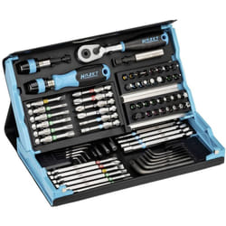 2200SC-31 Jeu d'embouts 73 pièces vis à fente, cruciforme Phillips, vis Pozidriv, 6 pans intérieurs, torx® intéri - Hazet