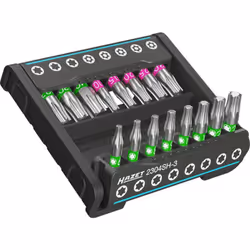 Description HAZET - smart holder 2304sh -3, porte -outils pratique 16 - pièces , sortie : 6.3 (1/4 pouce) , stockage de pièce ...