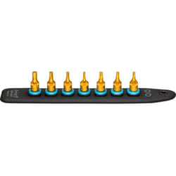 Hazet - SmartRail avec 7 emplacements 8500-SR/7 ∙ Carré creux 1/4 pouce (6,3 mm) ∙ Profil torx® intérieur, Profil à 6 pans intérieurs ∙ 7 pièces ∙