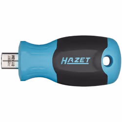 Aimant pour le maintien sûr des embouts-tournevis (bits) Manche en 3 composants antidérapant HAZET – pour une bonne transmiss ...