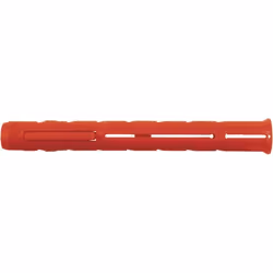 TOX 009 100 17, Kit de fiches murales et vis, Béton, Plastique, Rouge, 1 cm, 90 mm