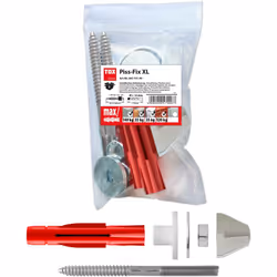 Propriétés Protection de la surface par une rondelle en matière plastique avec la cheville originale Tri Fixation sûre dans p ...