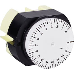 Suevia - 346 K15 ws Programmateur horaire pour encastrement sur panneau analogique 230 v/ac 4000 w