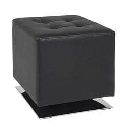 Paris Prix Pouf Design Zanzibar - Noir