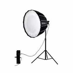 Nanlite Para 90, Noir, Argent, 89 cm, 635 mm, 630 mm, 1,45 kg