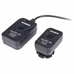Flashtrig 16 Set - KAISER - FUNK-STUDIOBLITZAUSLÖSER 7016 - Accessoire de photographie - Sans fil - Noir