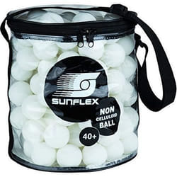 sunflex sport Sac pour balles de tennis de table Avec 144 balles