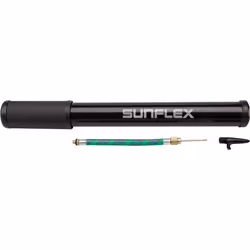 Sunflex Sport 49106, Pompe à main, Balle, Noir, Prise type I, Plastique, Ampoule
