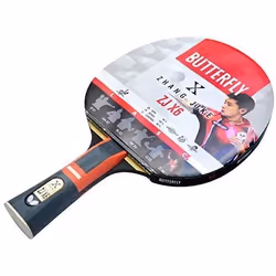 Butterfly Papillon mixte 6-nbspZhang Jike Zjx 6-nbspWakaba Raquette de tennis de table Noir/rouge taille complète -
