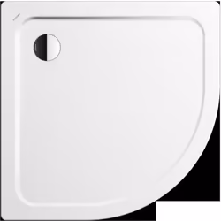 Receveur de douche quart de cercle Kaldewei ARRONDO avec support en polystyrène Hauteur totale avec support : 16cm Dimensions ...