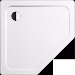 Receveur de douche pentagonal Kaldewei Cornezza dimensions : 90,0 x 90,0 x 2,5 cm trou dévacuation Ø 9,0 cm receveur de douch ...