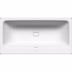 Baignoire Kaldewei Asymmetric Duo 742 180 x 90 x 42 cm en acier émaillé Kaldewei 3,5 mm Bain pour deux personnes : deux incli ...