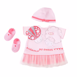 Baby Annabell Deluxe Summer Dream, Ensemble d'habits de poupée, 3 an(s)