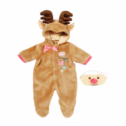 Baby Annabell Deluxe Set Reindeer, Combi pantalon pour poupée, 3 an(s)