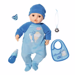 Baby Annabell Alexander 43cm, Mâle, 3 an(s), Fille, 430 mm, Bleu