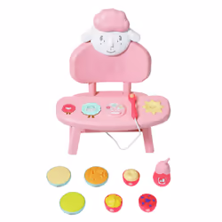 Baby Annabell Lunchtafel, Chaise haute bébé pour poupée, 3 an(s), Batteries requises, 2 kg