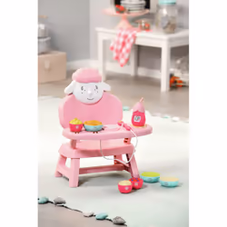 Baby Annabell Lunchtafel Chaise haute bébé pour poupée