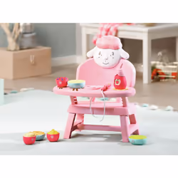 Baby Annabell Lunchtafel Chaise haute bébé pour poupée
