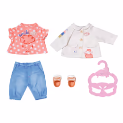 Baby Annabell Little Play Outfit, Ensemble d'habits de poupée, 1 an(s), 232,5 g