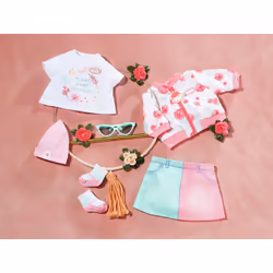 Baby Annabell Deluxe Spring, Ensemble d'habits de poupée, 3 an(s), 375 g