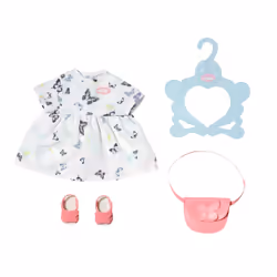 Baby Annabell Butterfly Dress, Ensemble d'habits de poupée, 3 an(s), 175 g