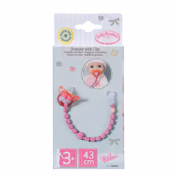 Baby Annabell Dummy with Clip Bavette de poupée