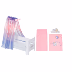Baby Annabell Sweet Dreams Bed, Transat pour poupée, 3 an(s), Batteries requises, Effets sonores pris en charge, Effets lumin ...
