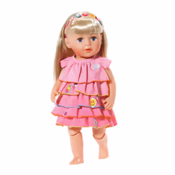 BABY born Summerdress Set w Pins Ensemble d'habits de poupée